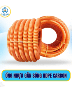 ỐNG NHỰA HDPE GÂN SÓNG carbon